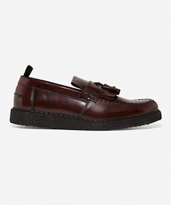 Mocassim com Franjas Fred Perry x George Cox - B8278