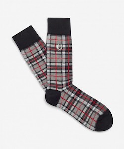 Meias Padrão Tartan Grey Thompson - C5126