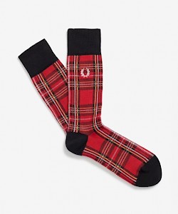 Meias Padrão Tartan Royal Stewart - C5127